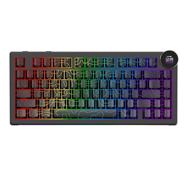 کیبورد بی سیم مخصوص بازی آجز مدل AK820 V2 PRO 8+8 K 102752924