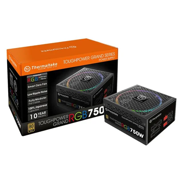 منبع تغذیه کامپیوتر ترمالتیک مدل Toughpower Grand RGB 750W Gold 102716873