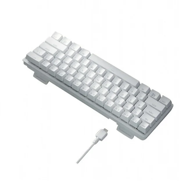 کیبورد گیمینگ ریزر مدل Huntsman Mini، سوییچ مکانیکال Optical بنفش، Tenkeyless، نورپردازی R 102752903