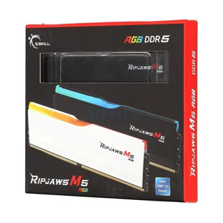 رم دسکتاپ DDR5 دوکاناله 6000 مگاهرتز CL36 جی اسکیل مدل RIPJAWS M5 RGB Black ظرفیت 32 گیگاب 102716449
