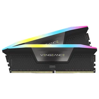 رم دسکتاپ DDR5 کورسیر مدل VENGEANCE RGB ظرفیت 64 گیگابایت دو کاناله 6200 مگاهرتز CL32 با ه 102716459