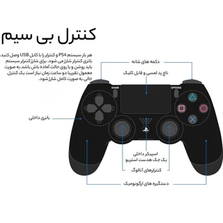 کنسول بازی سونی مدل Playstation 4 Slim ریجن 2 سری CUH-2216A ظرفیت 500 گیگابایت 102751906