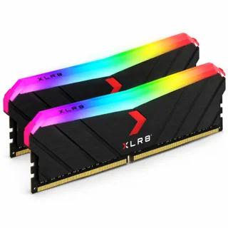 رم دسکتاپ پی ان وای DDR4 دو کاناله 3200 مگاهرتز CL16 مدل XLR8 RGB ظرفیت 32 گیگابایت، دو ما 102716350