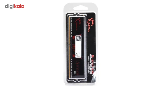 رم دسکتاپ 8 گیگابایتی جیاسکیل مدل AEGIS، از نوع DDR4، تککاناله با فرکانس 2400 مگاهرتز، 2 102716327