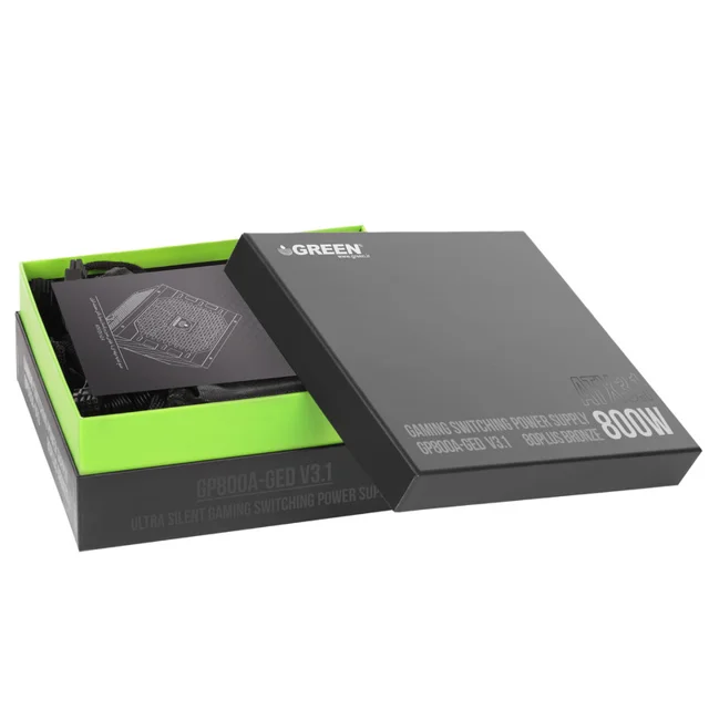 منبع تغذیه کامپیوتر 800W وات گرین مدل GP800A-GED V3.1 (ATX 3.1) 102716968