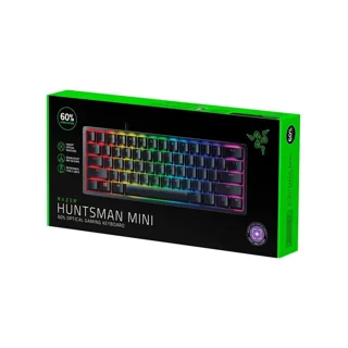 کیبورد گیمینگ ریزر مدل Huntsman Mini، سوییچ مکانیکال Optical بنفش، Tenkeyless، نورپردازی R 102752907